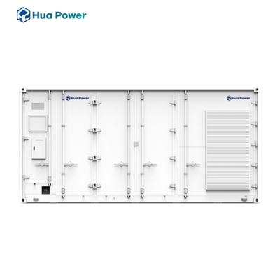 Η Hua Power παρέχει ολοκληρωμένες λύσεις και υπηρεσίες ESS 1MW 2MWh 2000kWh 0.5C δοχείο αποθήκευσης ενέργειας
